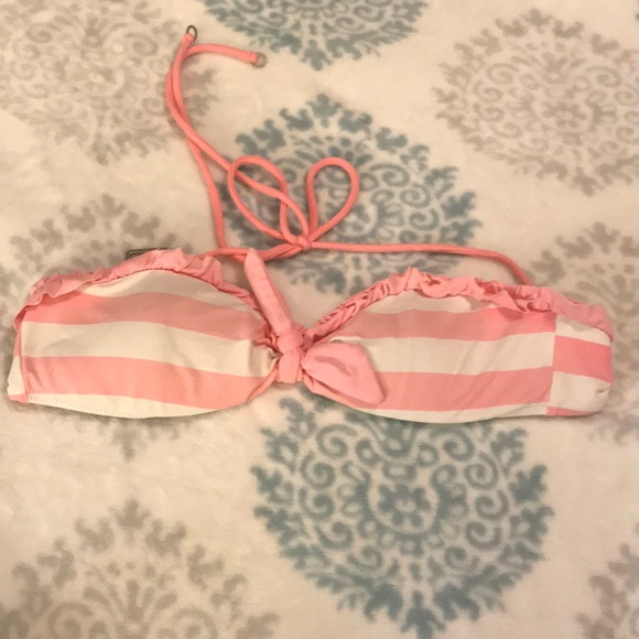 Pink and White Striped Bikini! - Picture 3 of 4
